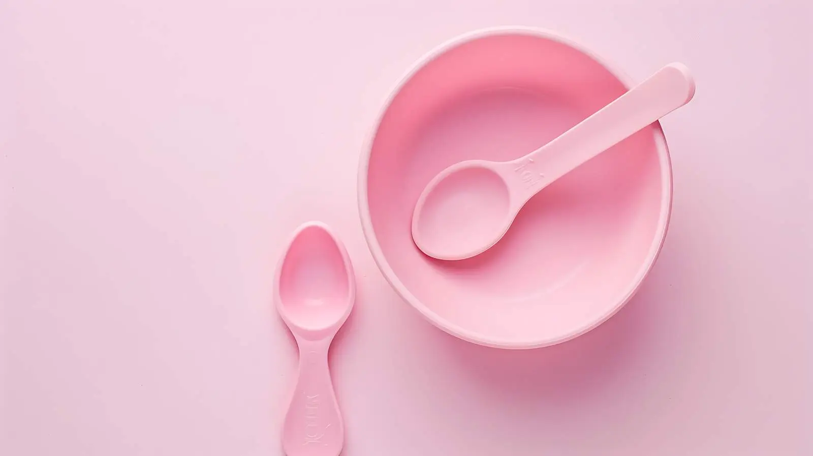 Silicone Bowl and Spoon Set for Babies — free download from Dotvec