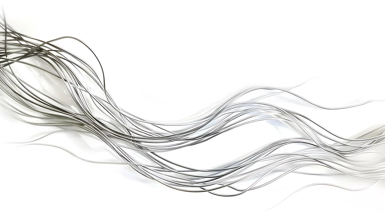Silver Wire Frame Isolated on White — free download from Dotvec