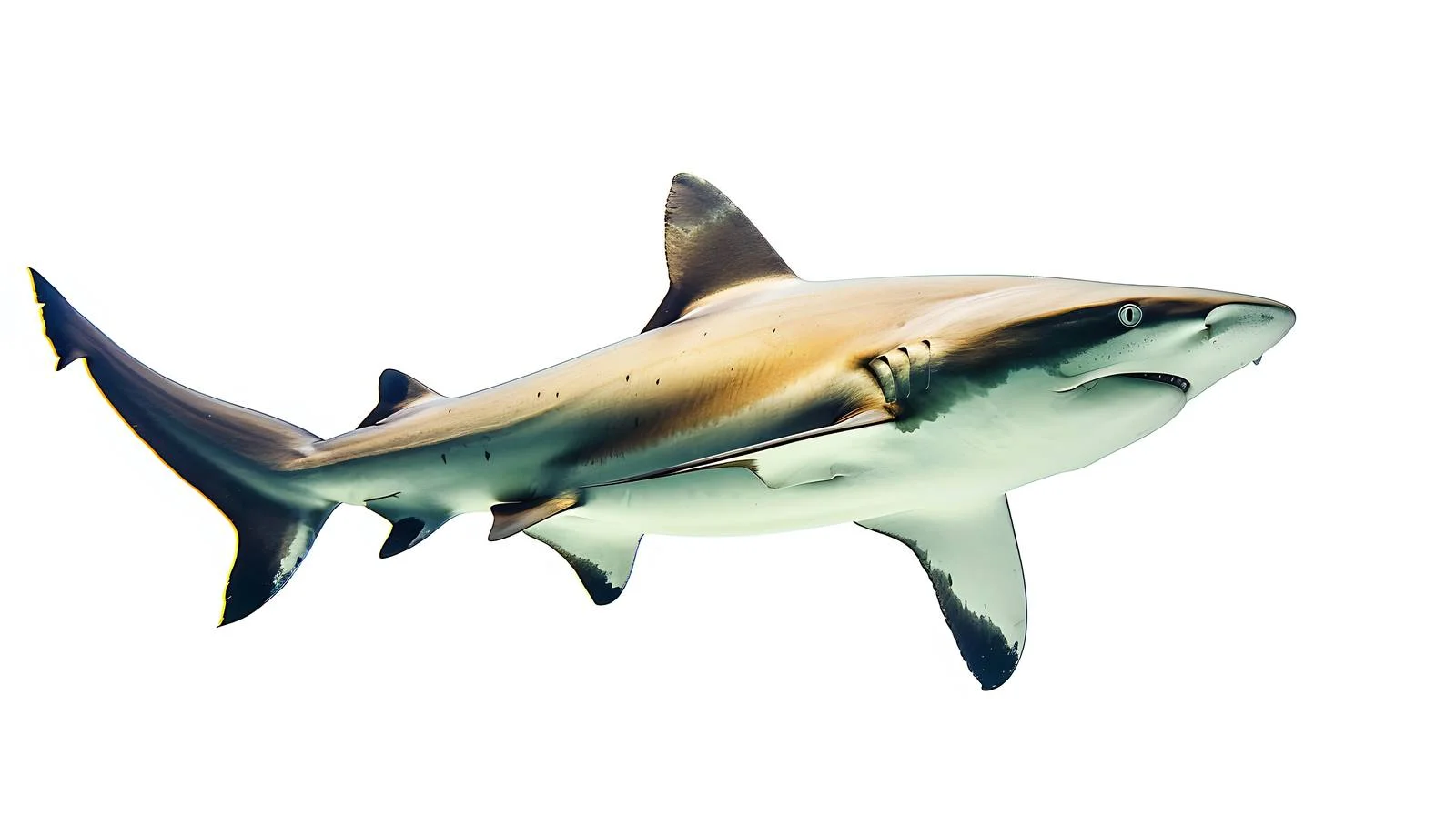 Silvertip Shark in Deep Sea Aquarium — free download from Dotvec