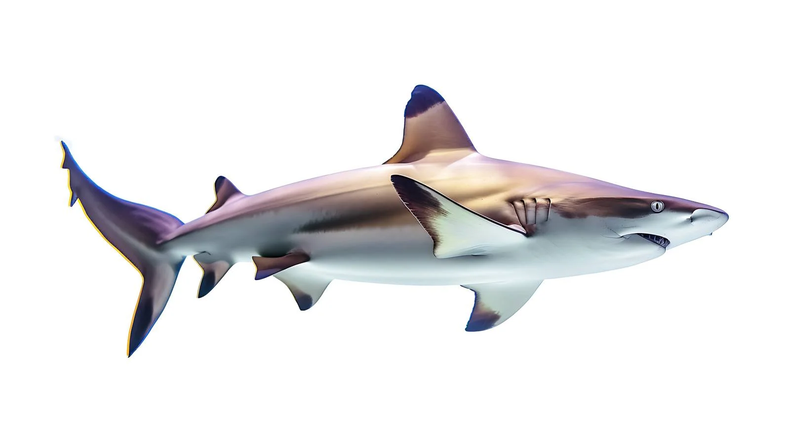 Silvertip Shark in Deep Sea Aquarium — free download from Dotvec