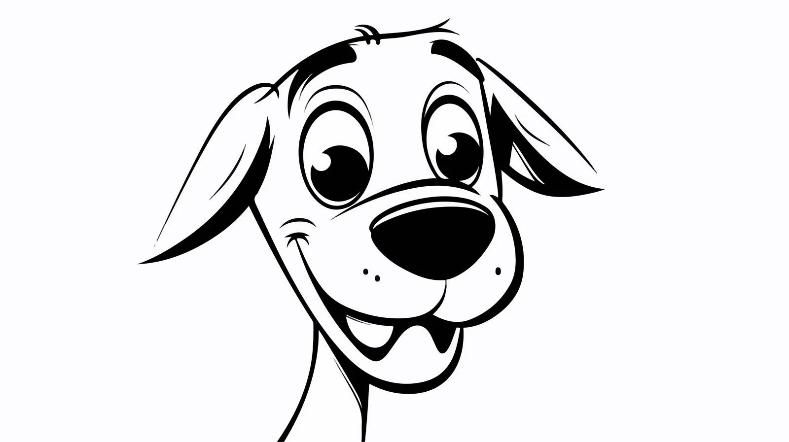 Cartoon Dead Dog Drawing — free download from Dotvec