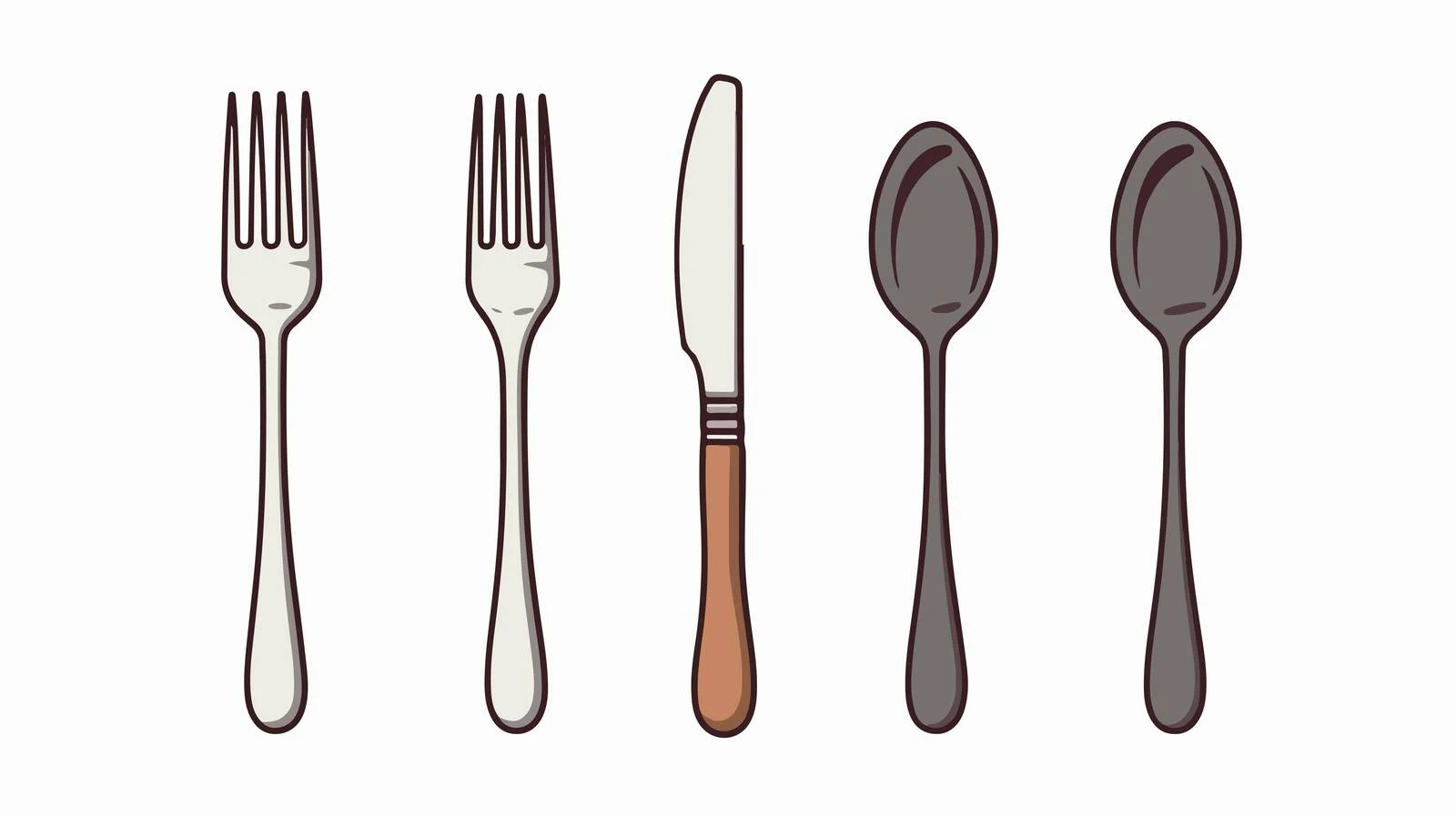 Cartoon Knife Line Drawing — free download from Dotvec