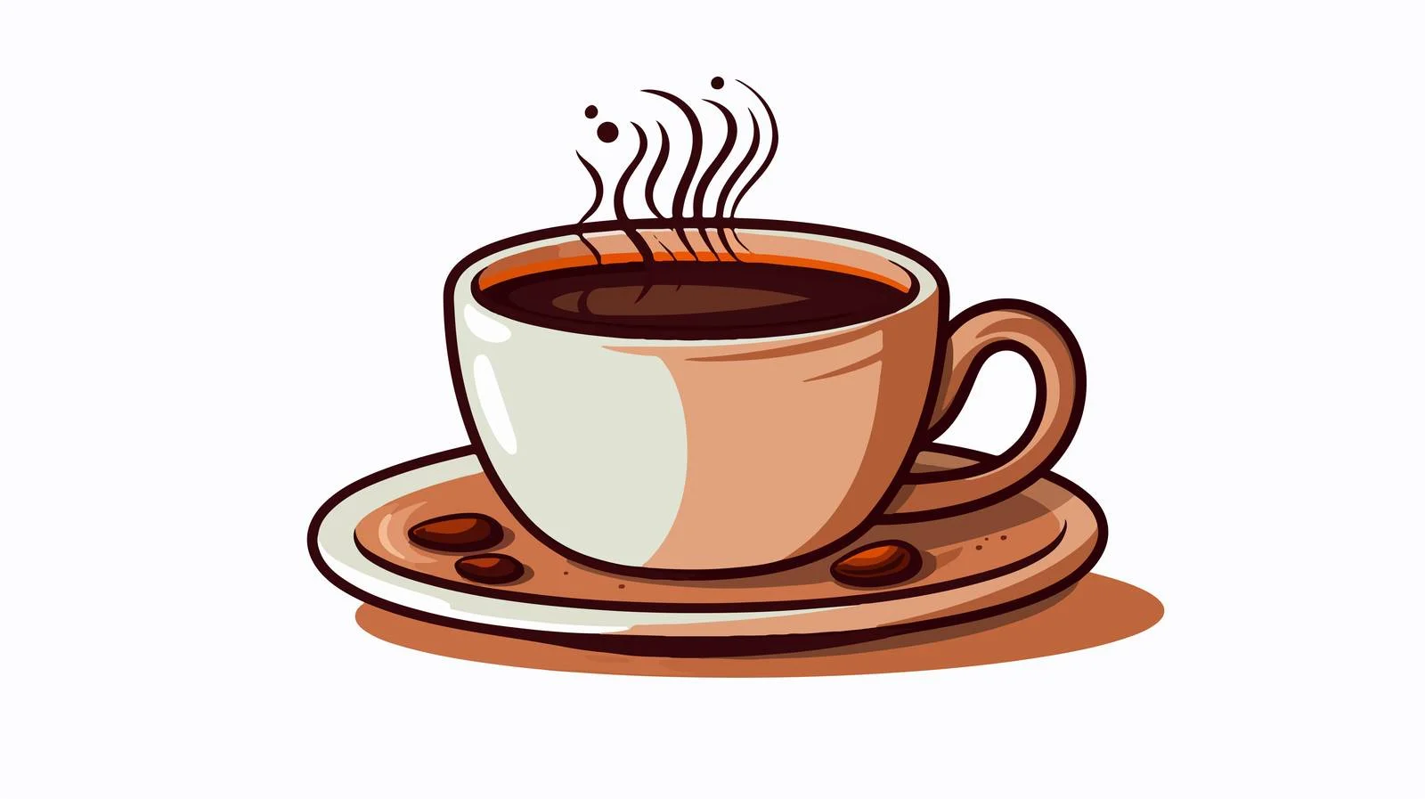 Coffee Cup Vector for Hot Drink Menu — free download from Dotvec