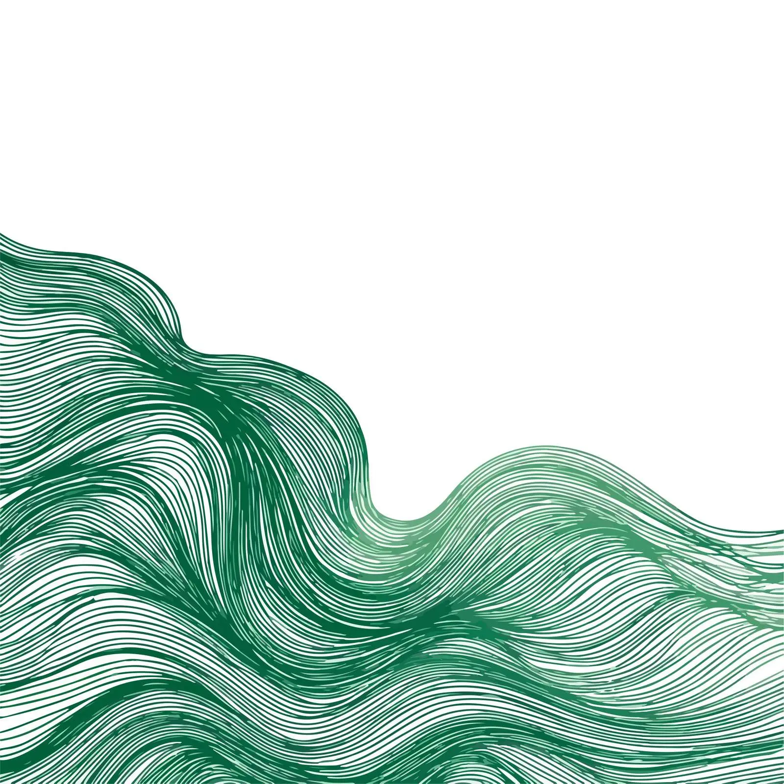 Abstract Waves Stroke Art — free download from Dotvec