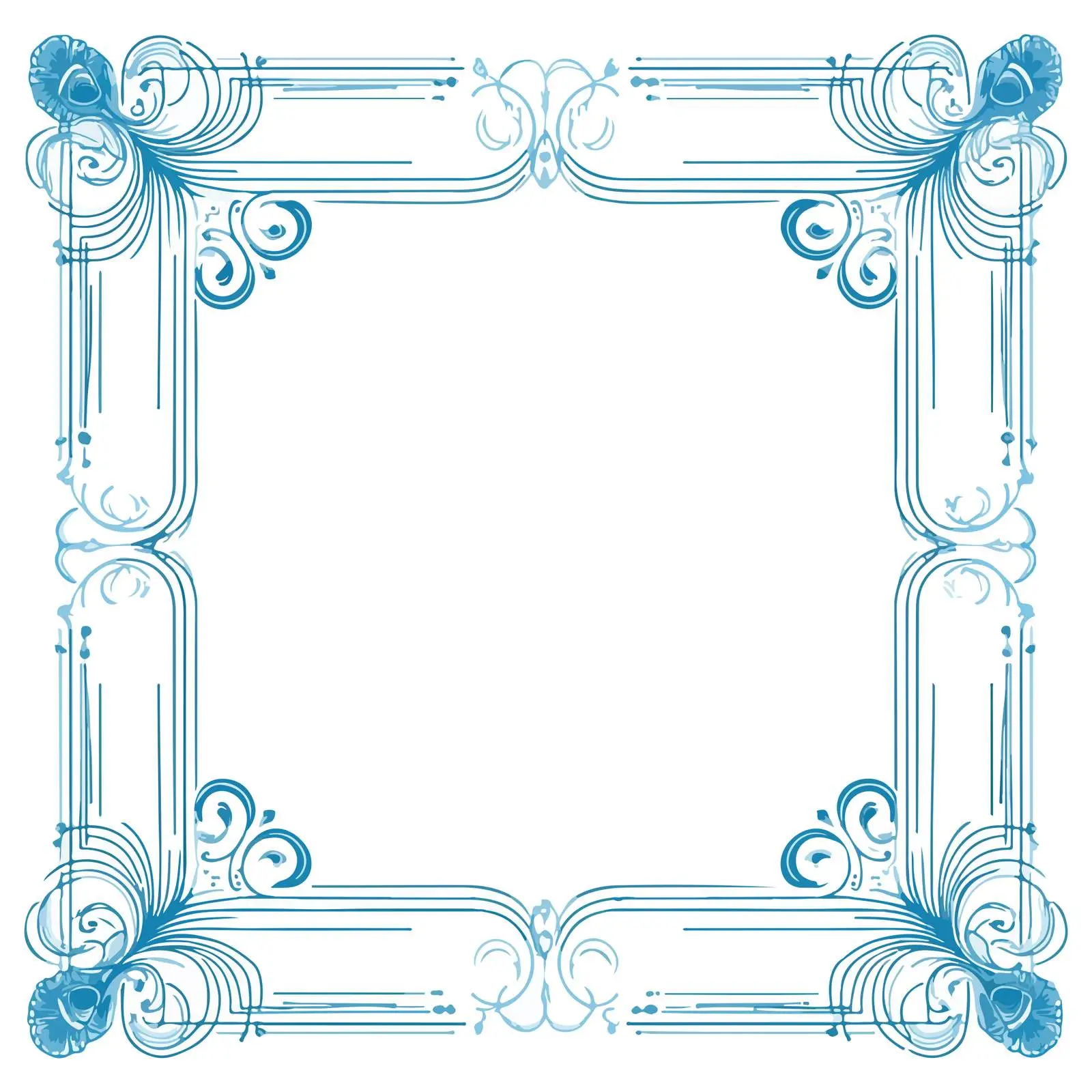 Art Deco Frame Illustration — free download from Dotvec