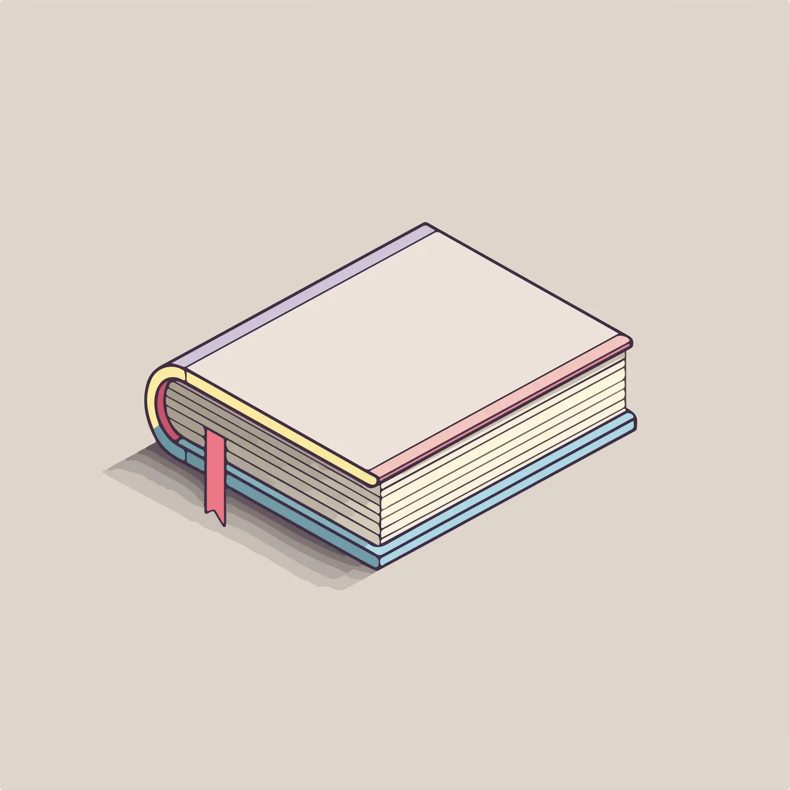 Elegant Book Illustration — free download from Dotvec