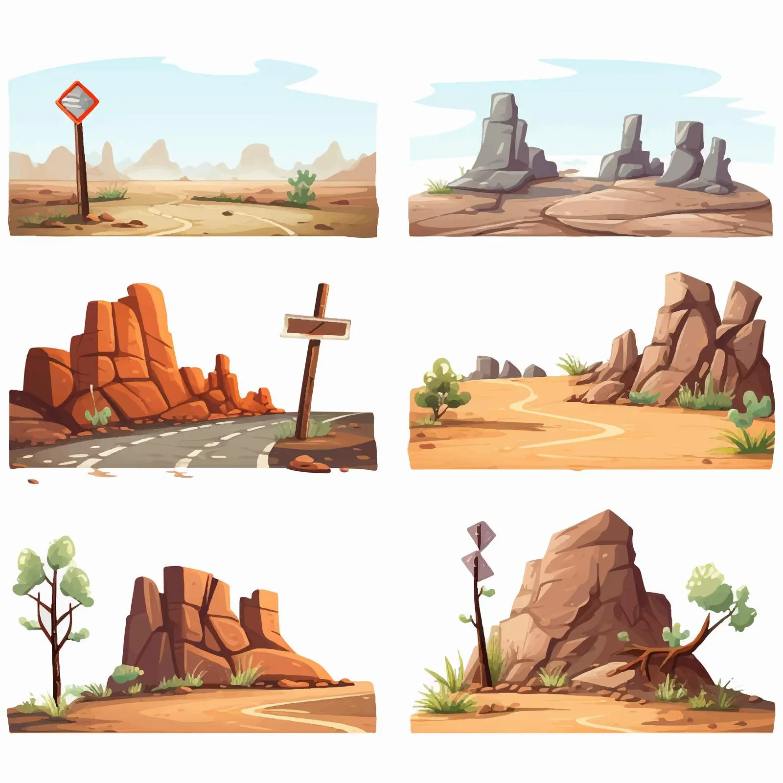 Road Safety Do's and Don'ts Cartoon Vector – free rules image from Dotvec