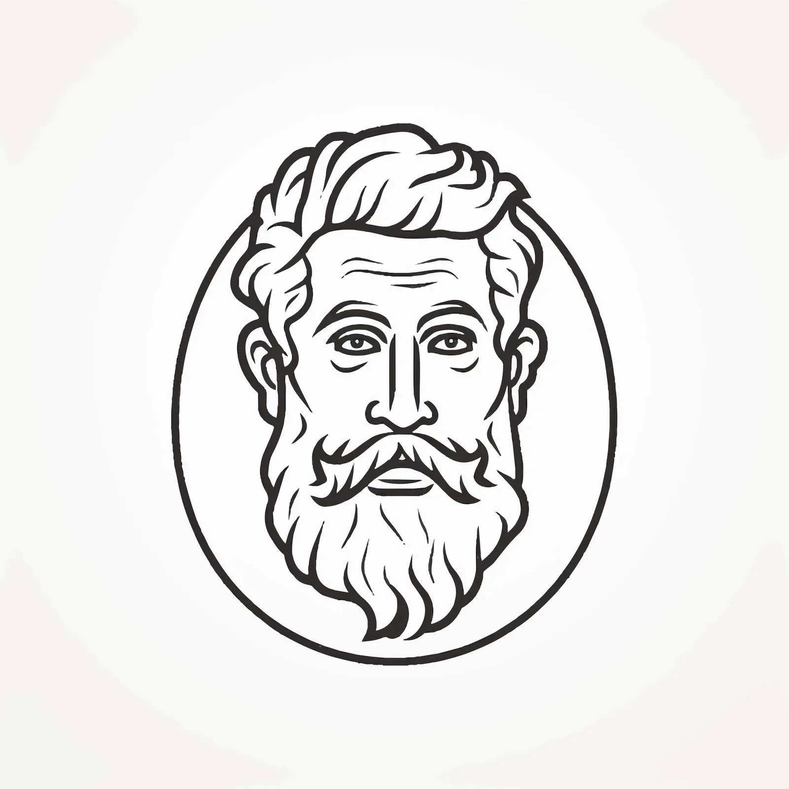 Line Art Sketch Icon Design on White Background — free download from Dotvec