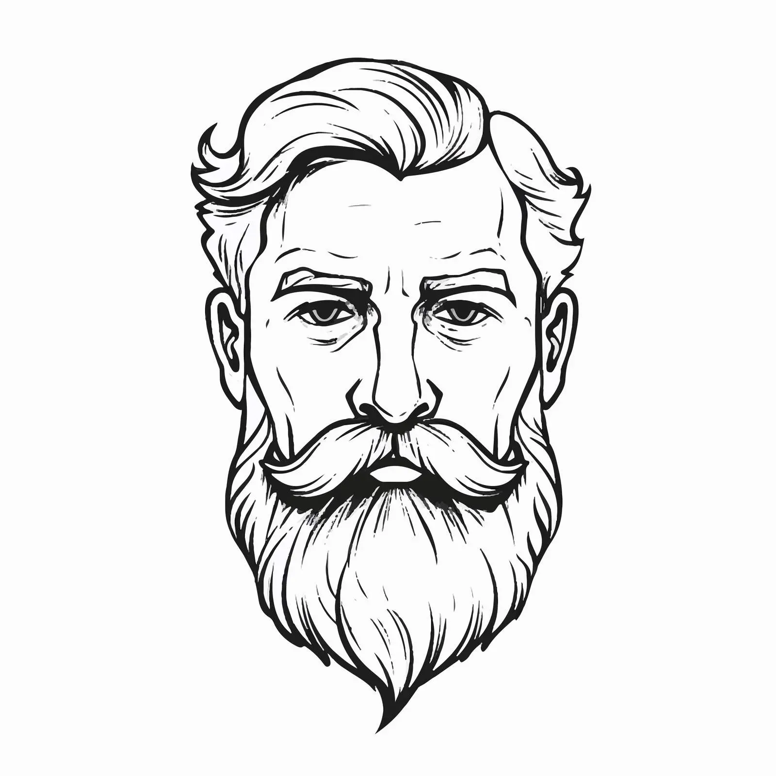 Line Art Style Sketch Icon on White Background — free download from Dotvec