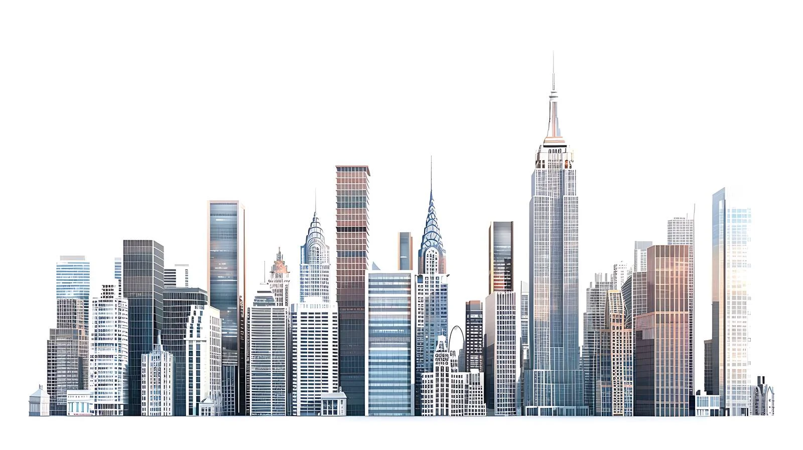 Modern Skyscraper Isolation — free download from Dotvec