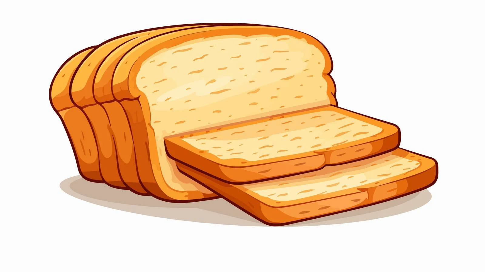 Flat Design Slice Bread Quality — free download from Dotvec