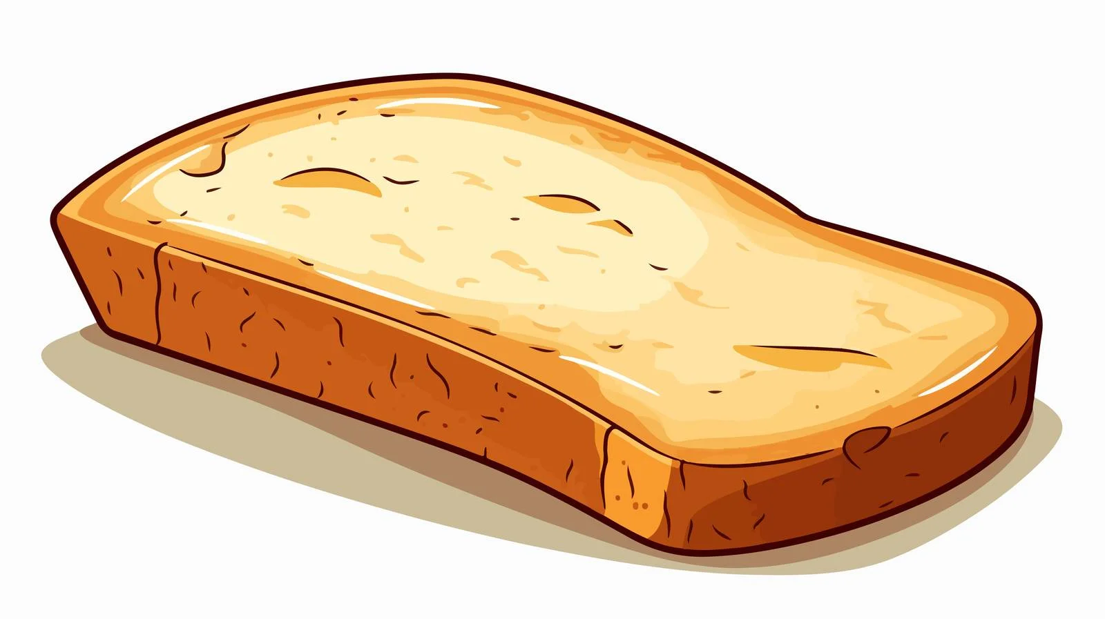 Bread Slice Flat Design — free download from Dotvec