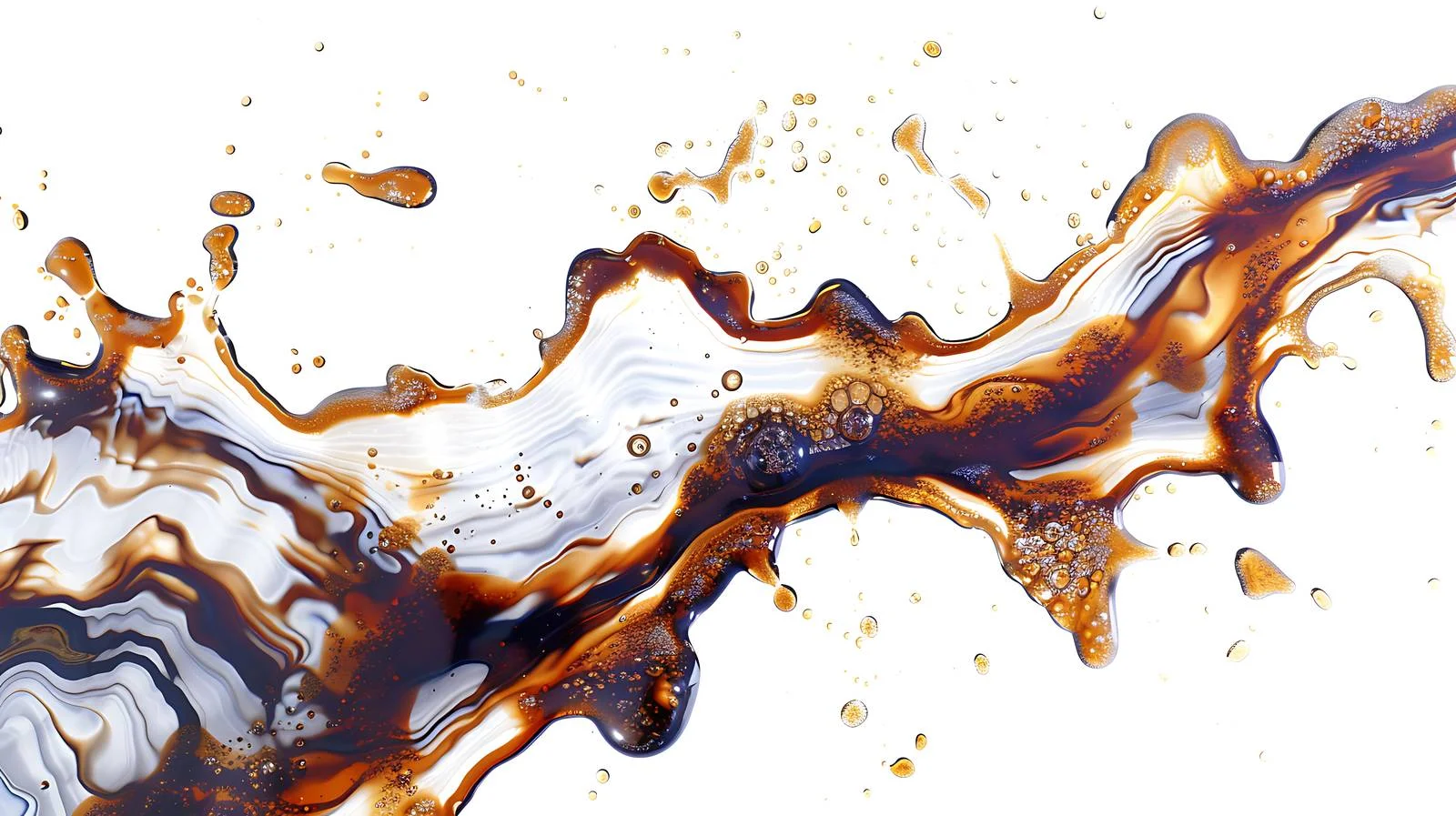 Industrial Oil Spill Causing Water Pollution — free download from Dotvec