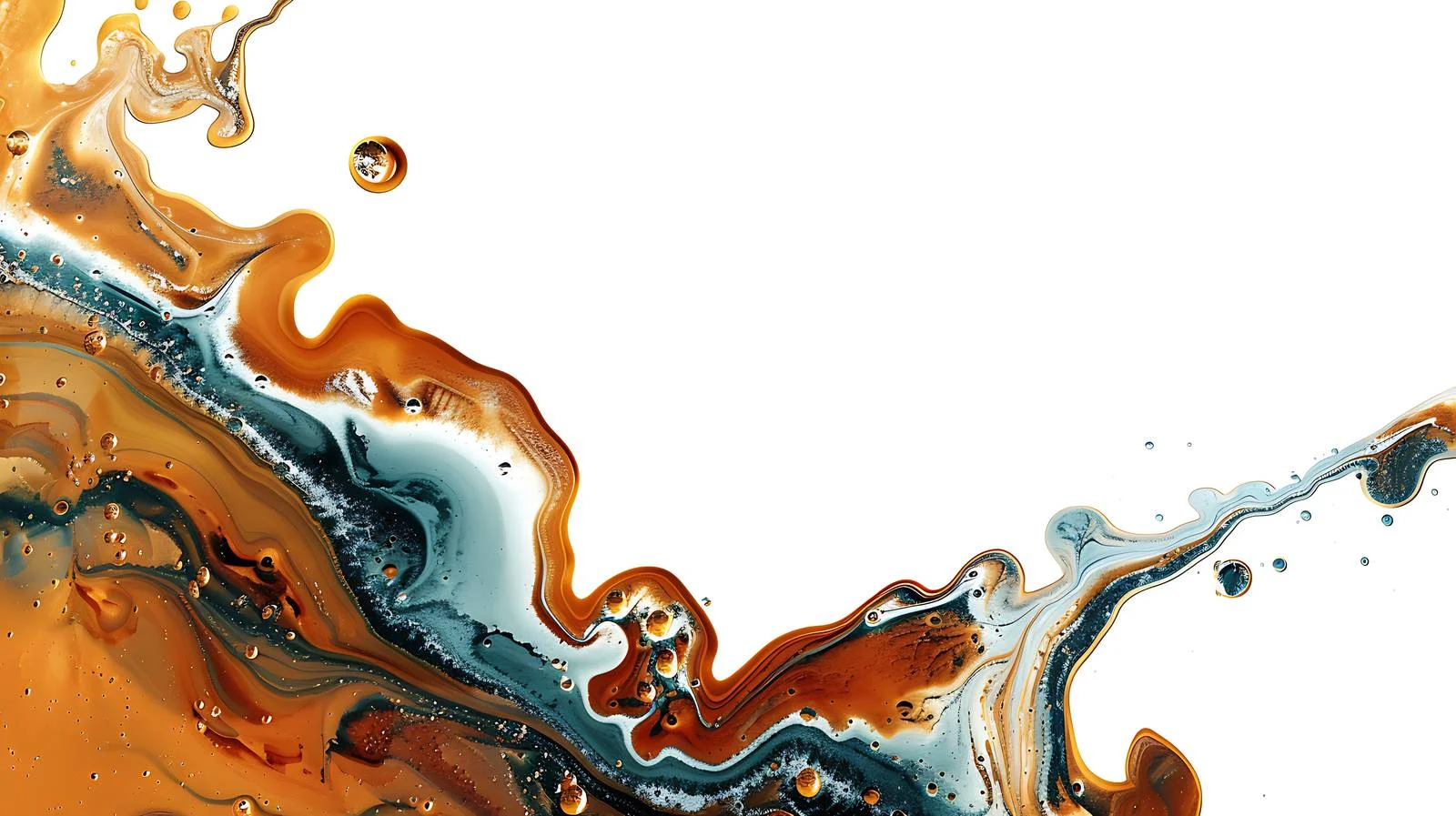 Industrial Oil Spill Polluting Water Environment — free download from Dotvec