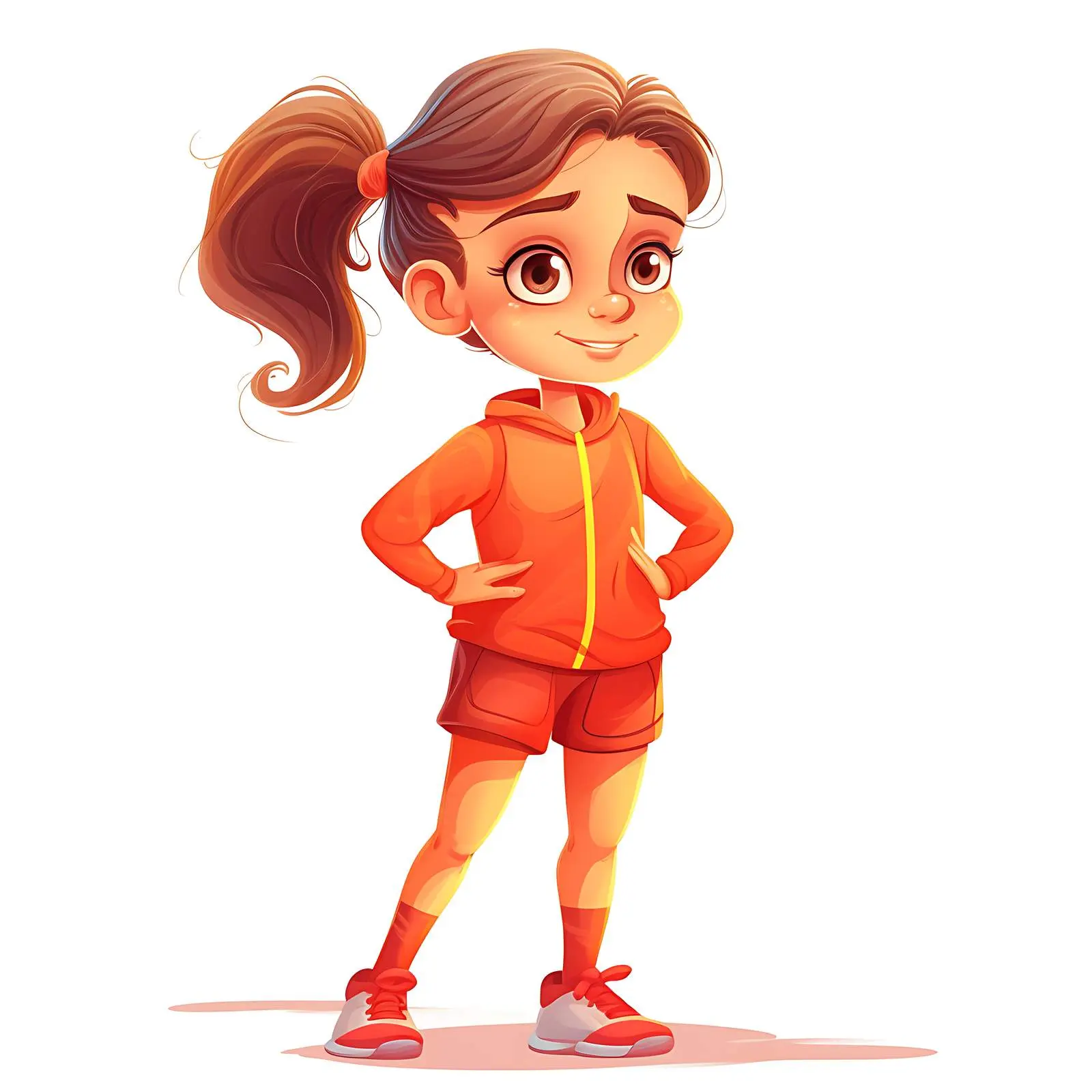 Girl Warming Up Before Training Session – free physical activity image from Dotvec
