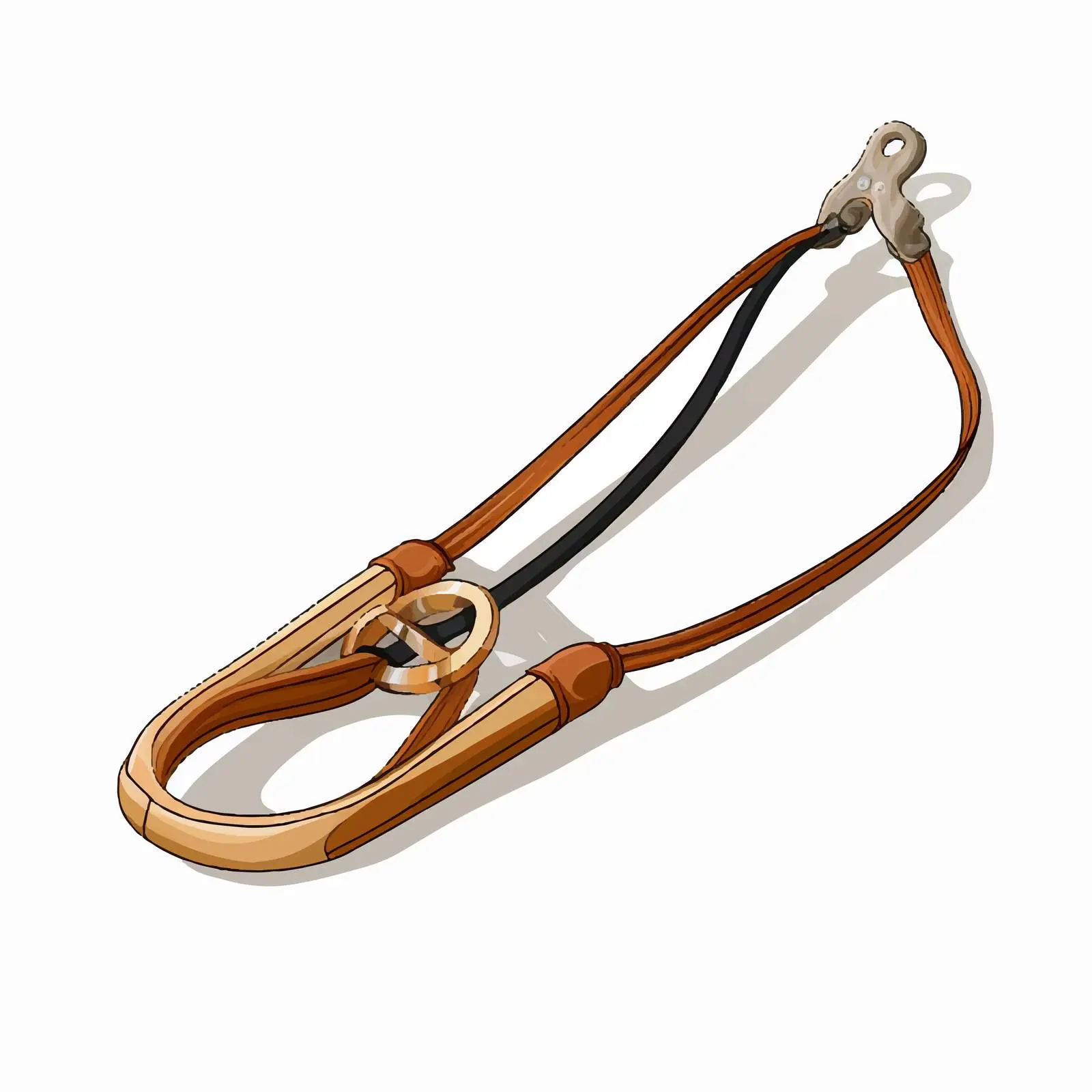 Cartoon Slingshot Vector Illustration Design — free download from Dotvec