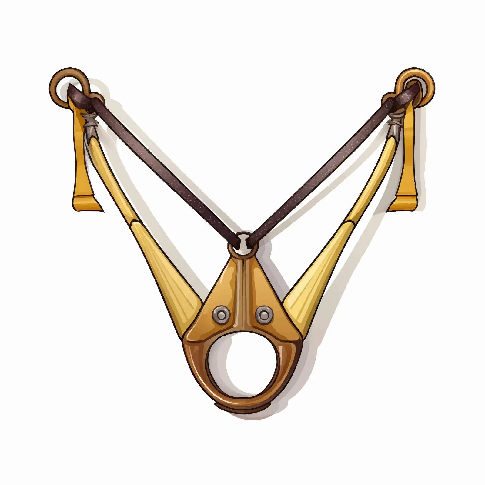 Slingshot Vector Illustration on White Background — free download from Dotvec