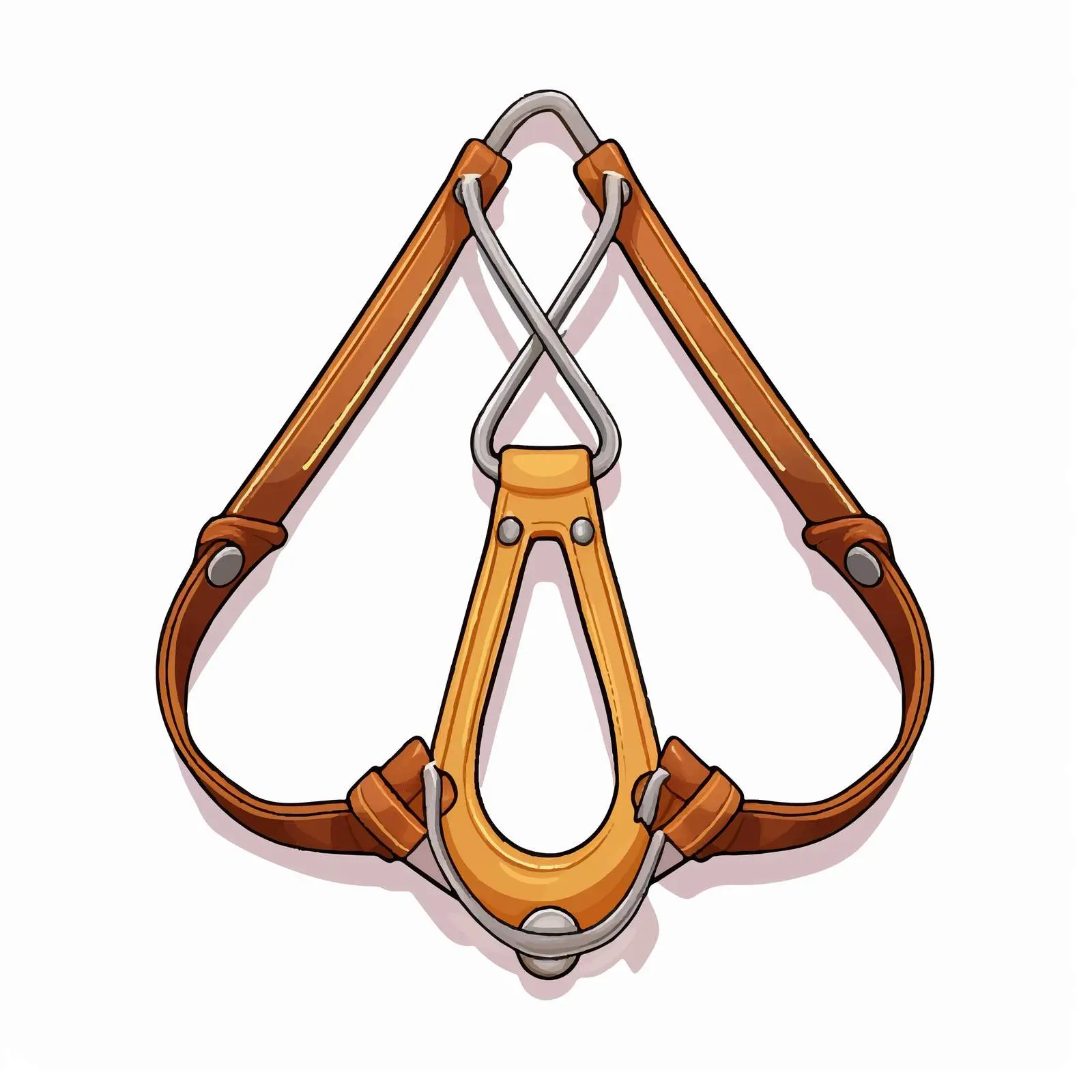 Slingshot Vector Illustration on White Background – free sport equipment image from Dotvec