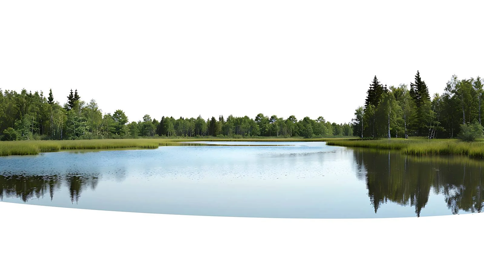 Tranquil Small Blue Lake in Northern Minnesota — free download from Dotvec