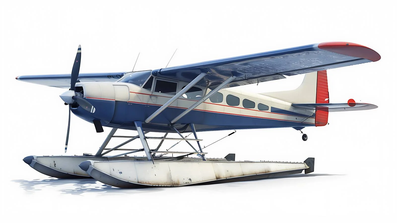 Floatplane Landing on Minnesota Lake Shore — free download from Dotvec