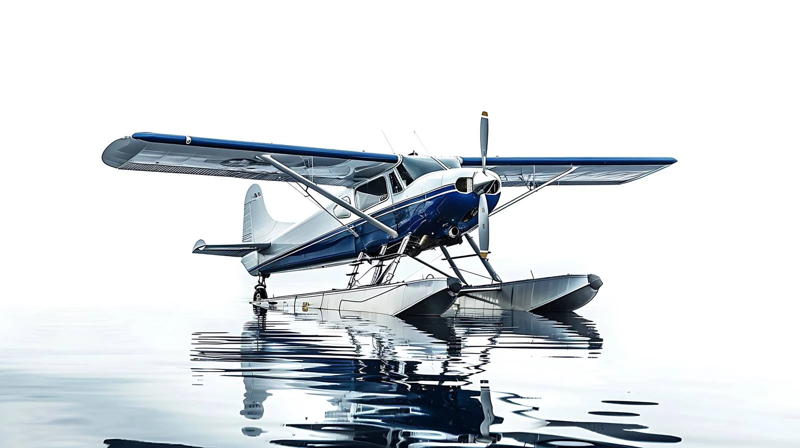 Floatplane prepares for takeoff on serene Minnesota — free download from Dotvec