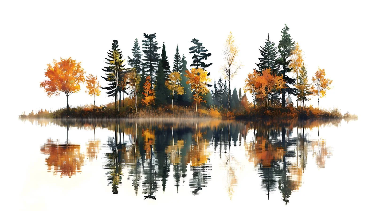 Tranquil Lake in Northern Minnesota Wilderness — free download from Dotvec