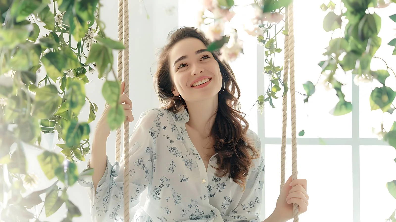 Joyful Woman Listening to Music — free download from Dotvec