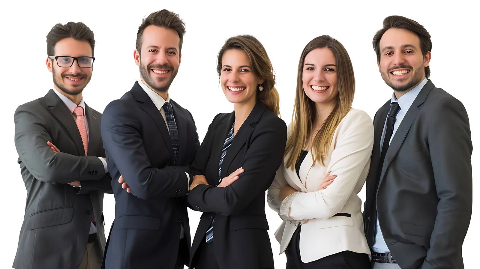 Happy Business Team in Office — free download from Dotvec