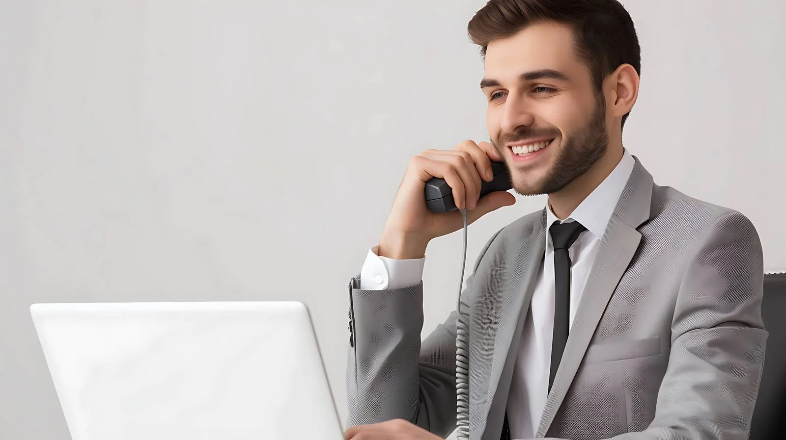 Businessman Phone Call — free download from Dotvec