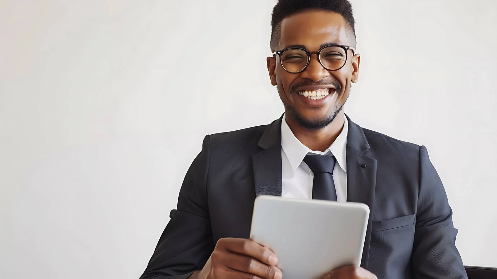 Businessman Using Digital Tablet — free download from Dotvec