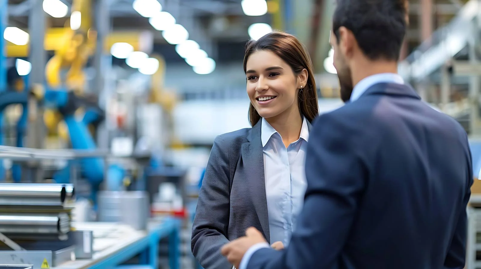 Professional Business Discussion Image — free download from Dotvec