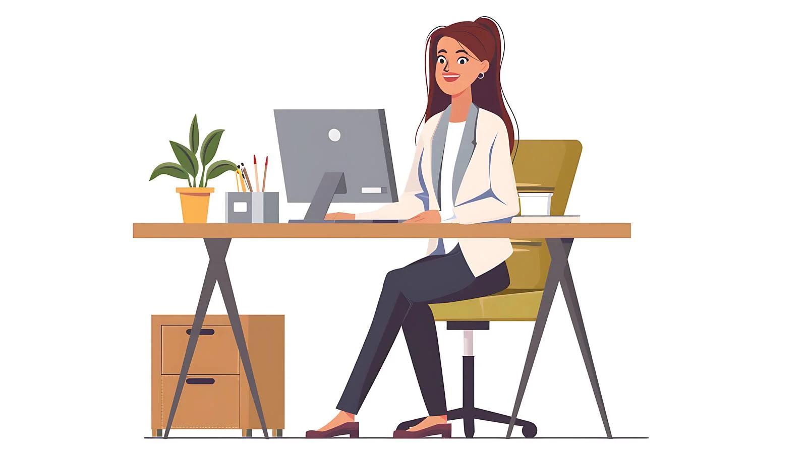 Professional Office Work Image — free download from Dotvec