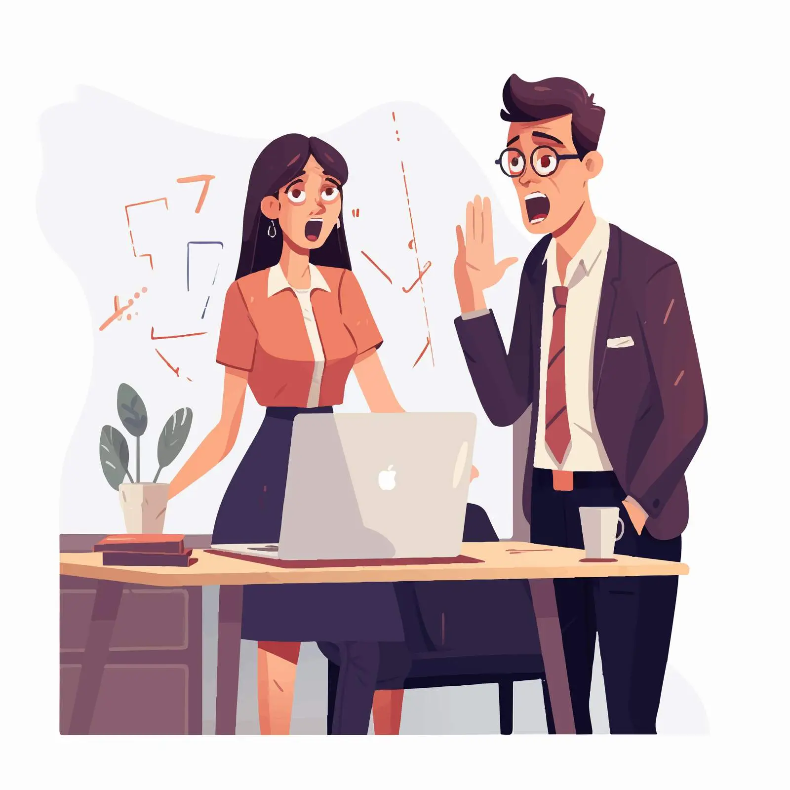 Female Manager Working at Office Computer – free work culture image from Dotvec