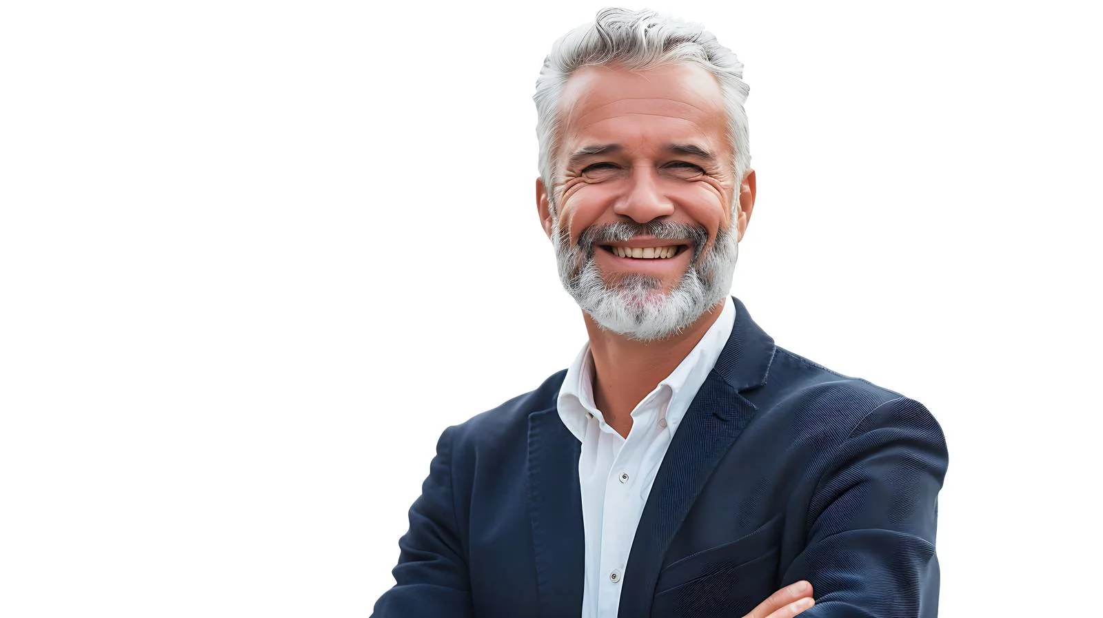 Elderly Businessman Outdoors Portrait — free download from Dotvec