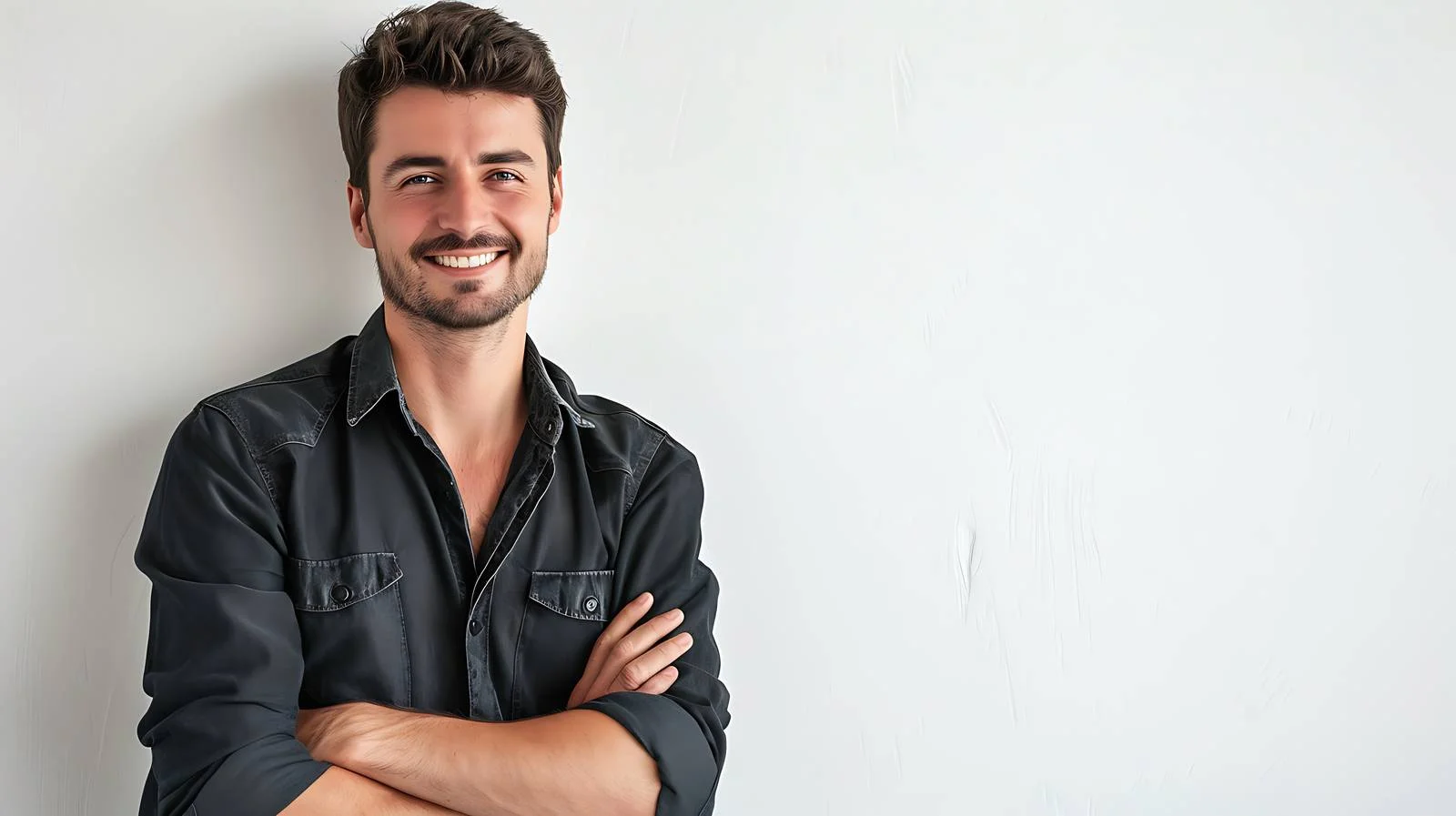 Professional Office Break Smiling Man — free download from Dotvec