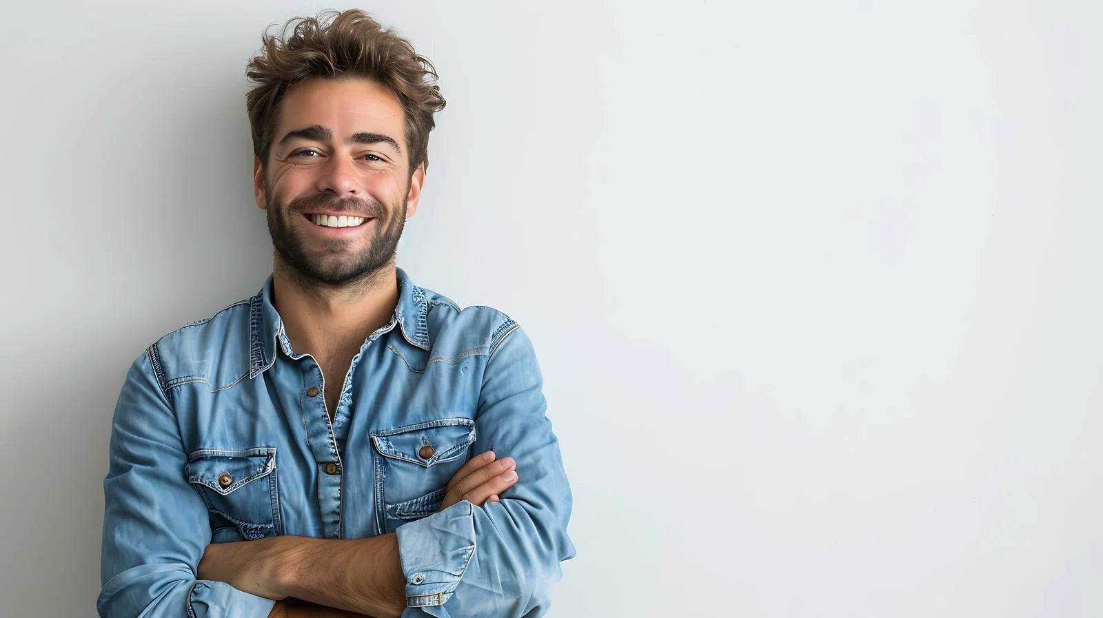 Professional Office Leaning Portrait — free download from Dotvec