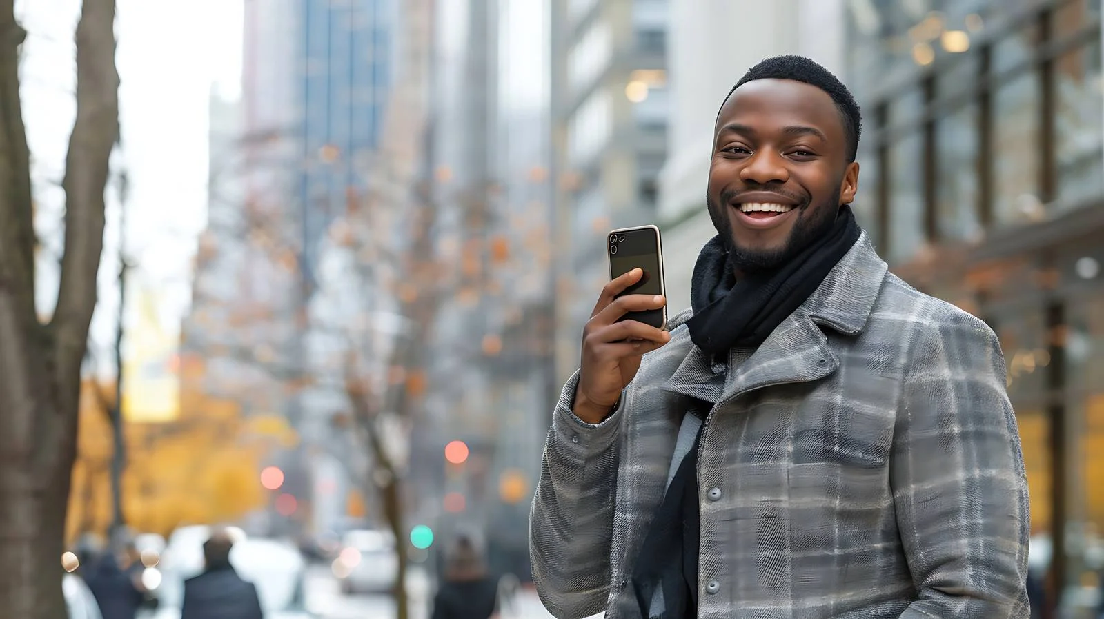 Urban Communication Scene — free download from Dotvec