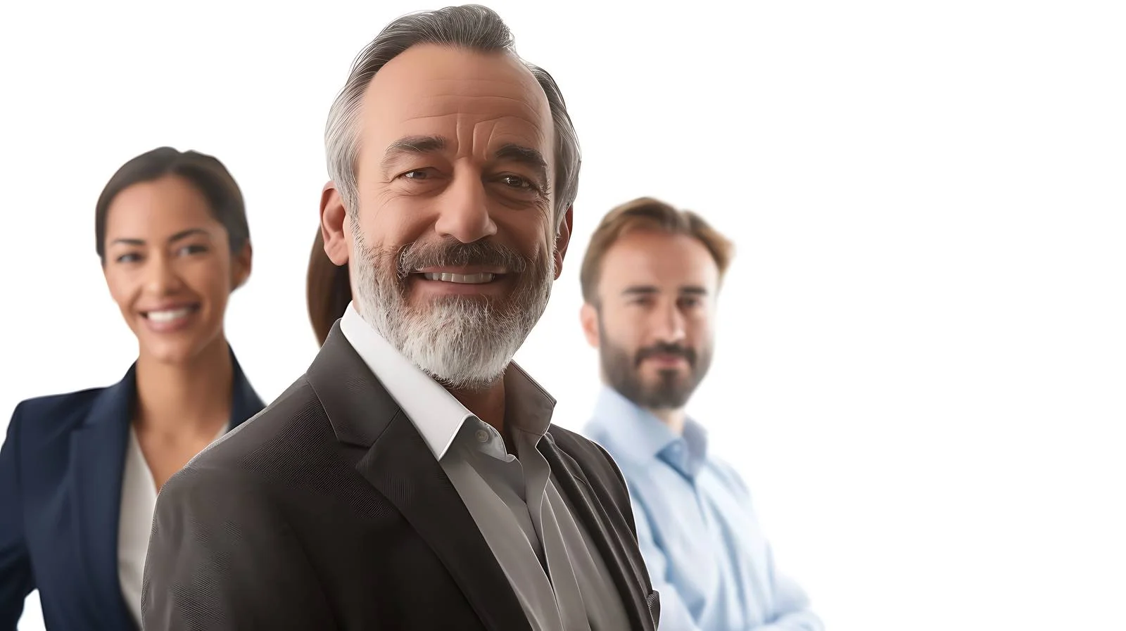 Happy Business Team in Office — free download from Dotvec