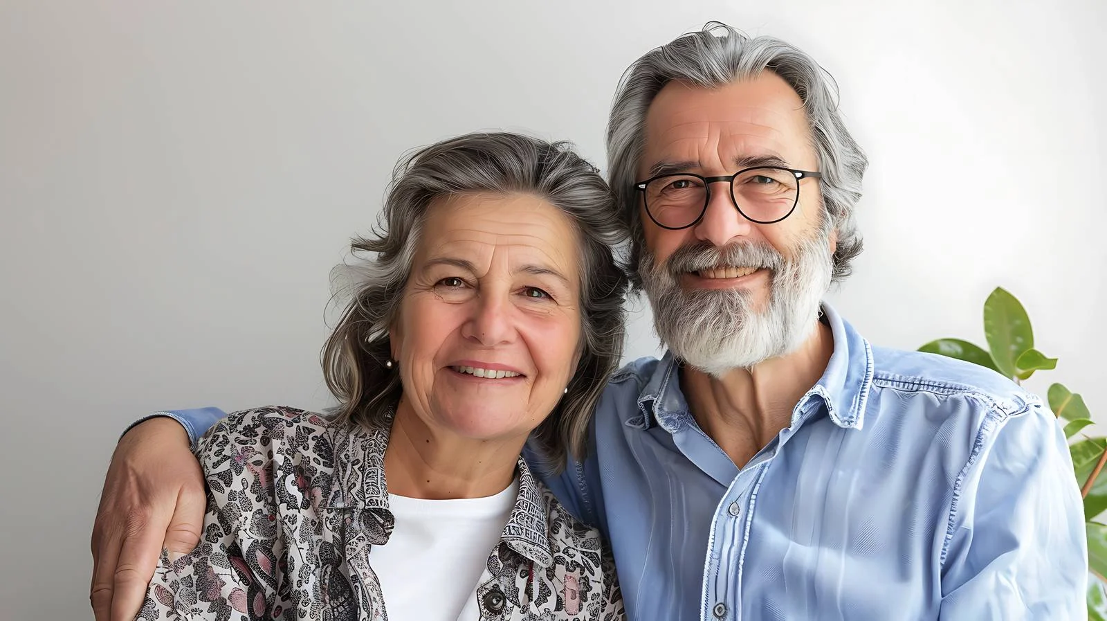 Happy mature couple enjoying home view — free download from Dotvec