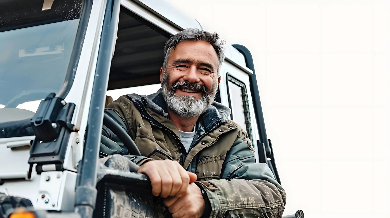 Joyful Off-Road Vehicle Driver — free download from Dotvec