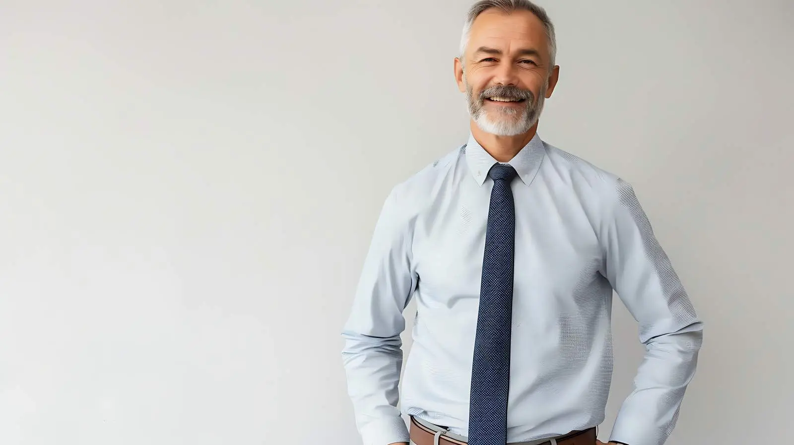 Smiling Middle-Aged Businessman in Professional Attire — free download from Dotvec