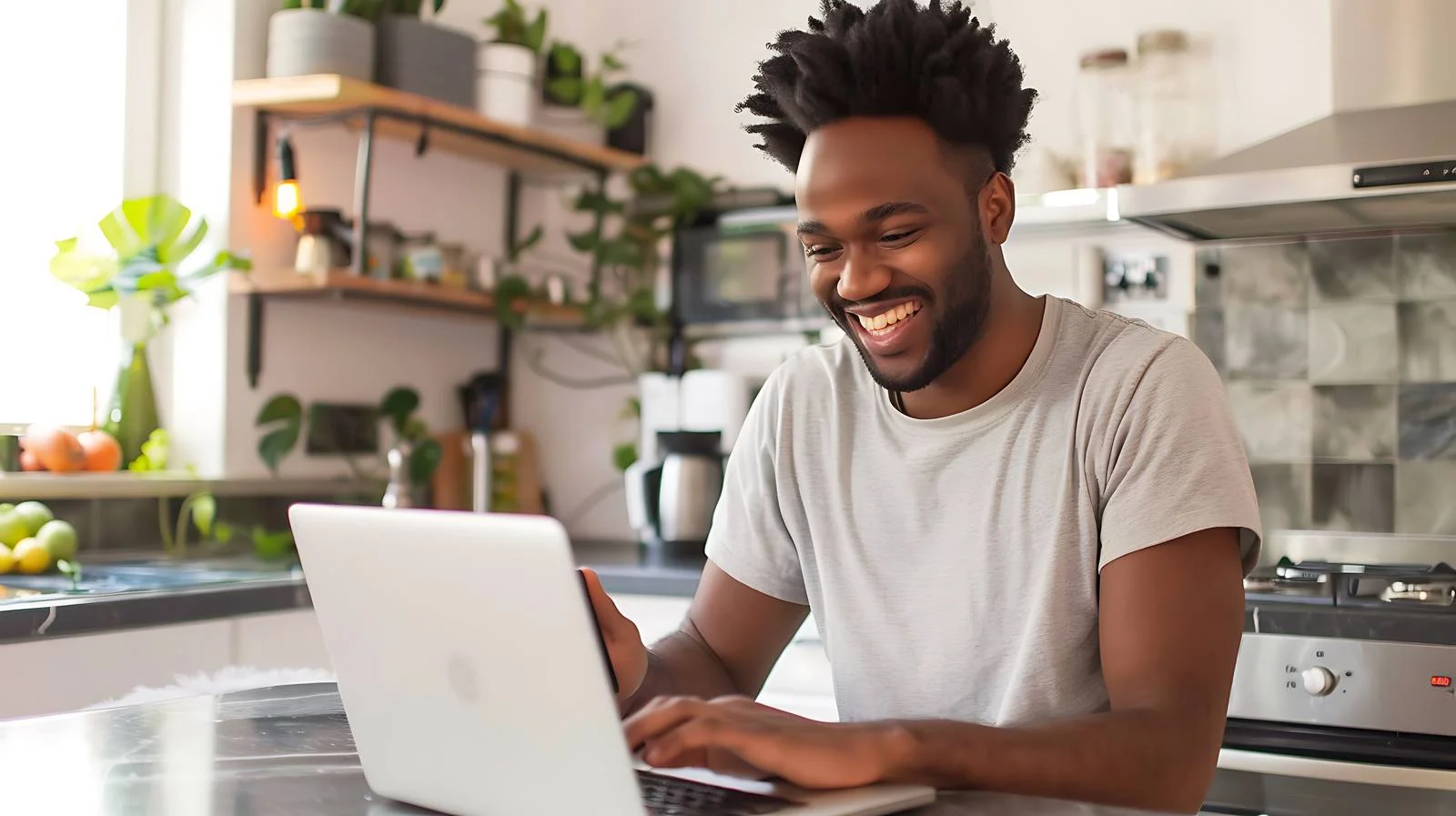 Multitasking Businessman in Modern Workspace — free download from Dotvec