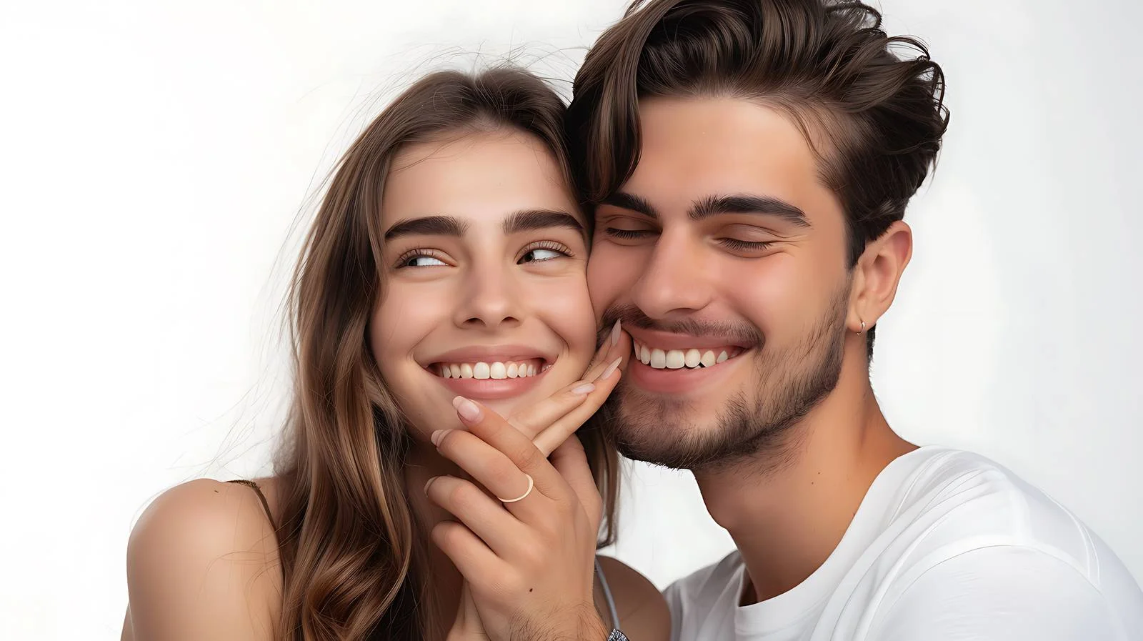 Affectionate Couple Embracing — free download from Dotvec