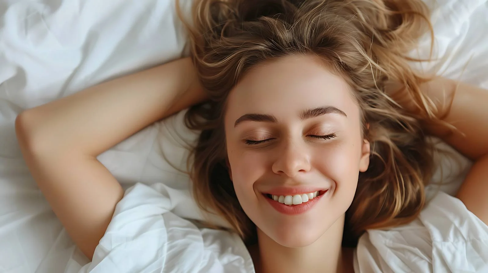 Serene Young Woman Resting — free download from Dotvec