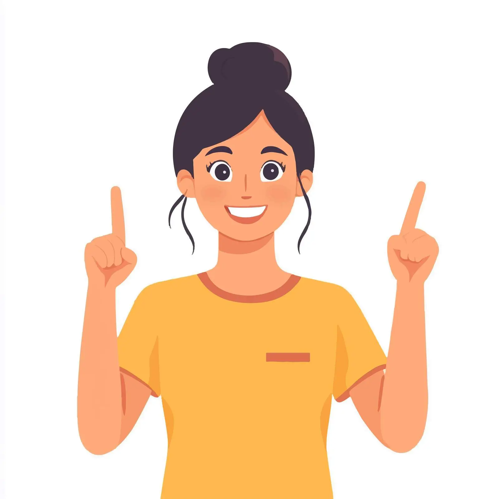Happy Young Woman Excited About Great Offer — free download from Dotvec