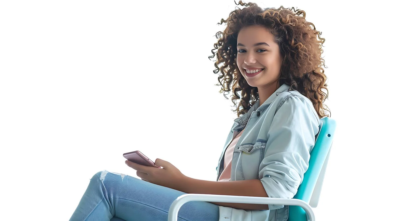 Elegant Woman in Waiting Area — free download from Dotvec