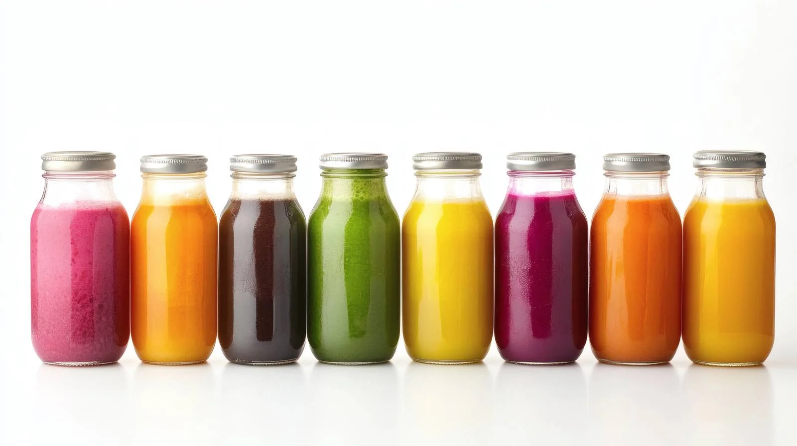 Refreshing Smoothies on White Background — free download from Dotvec