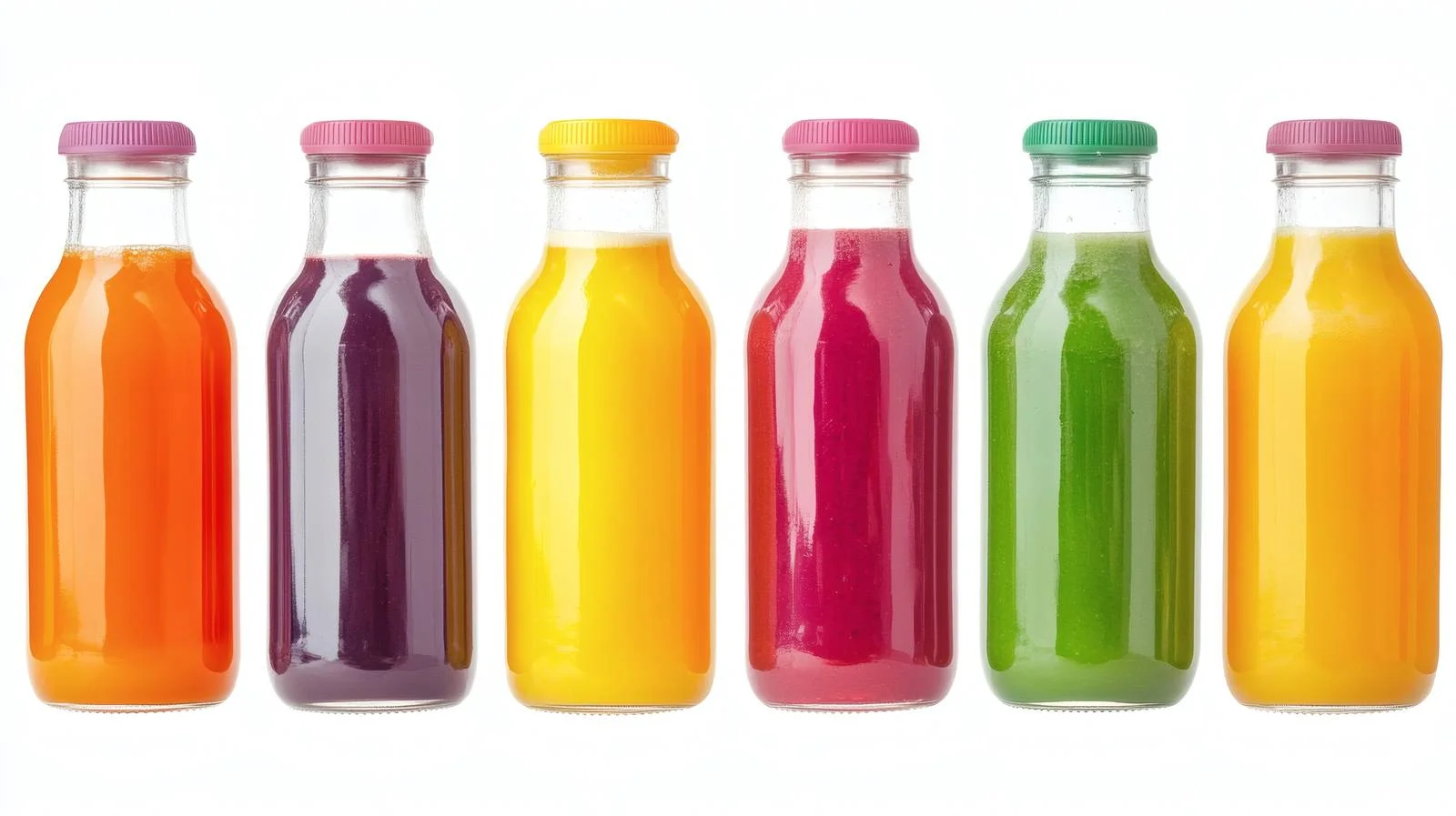 Refreshing Smoothies on White Background — free download from Dotvec