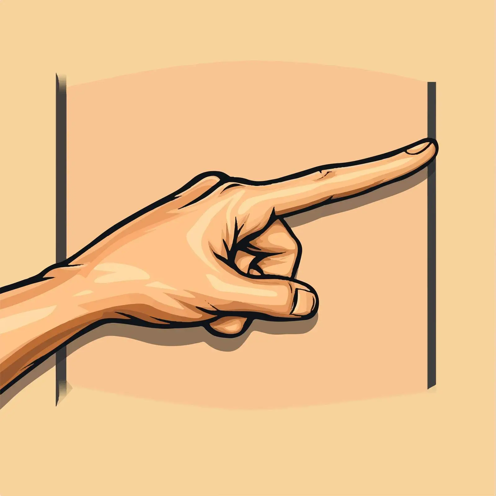 Flat Vector Illustration of Snapping Fingers Gesture — free download from Dotvec