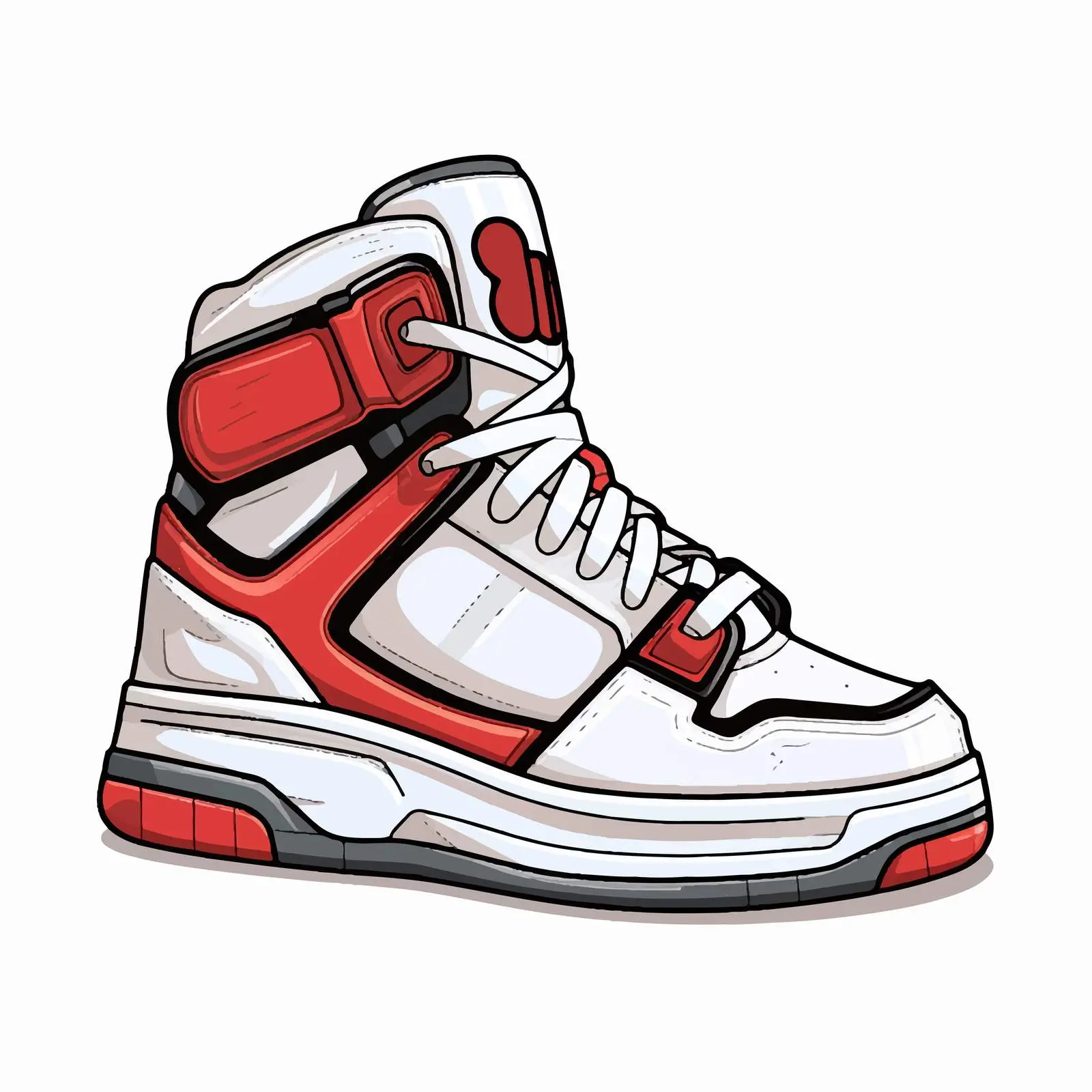 Cartoon Sneaker Vector Illustration Isolated — free download from Dotvec